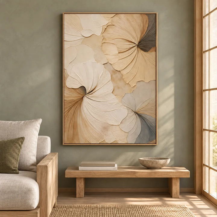 TA3004 wood frame in a distinct closer medium home interior