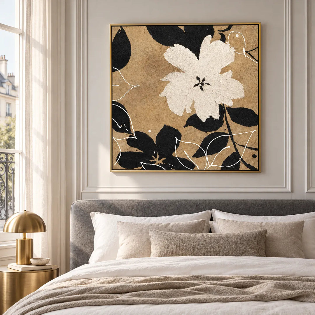 TA3005 gold frame in a styled home interior, approved medium scene