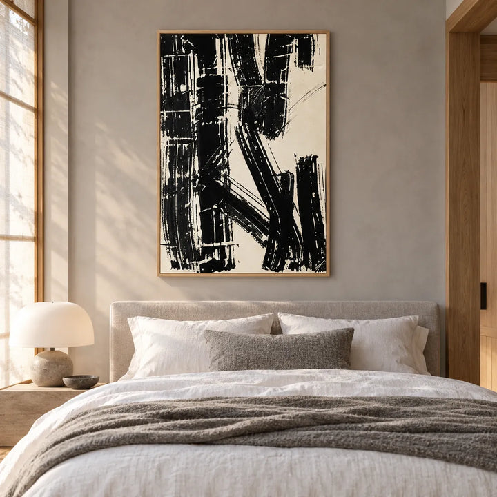 TA3007 wood frame in a styled home interior, approved medium scene