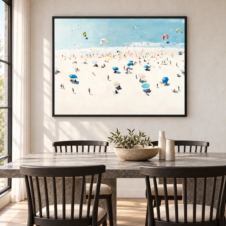 TA3011 black frame in a furnished room, medium view