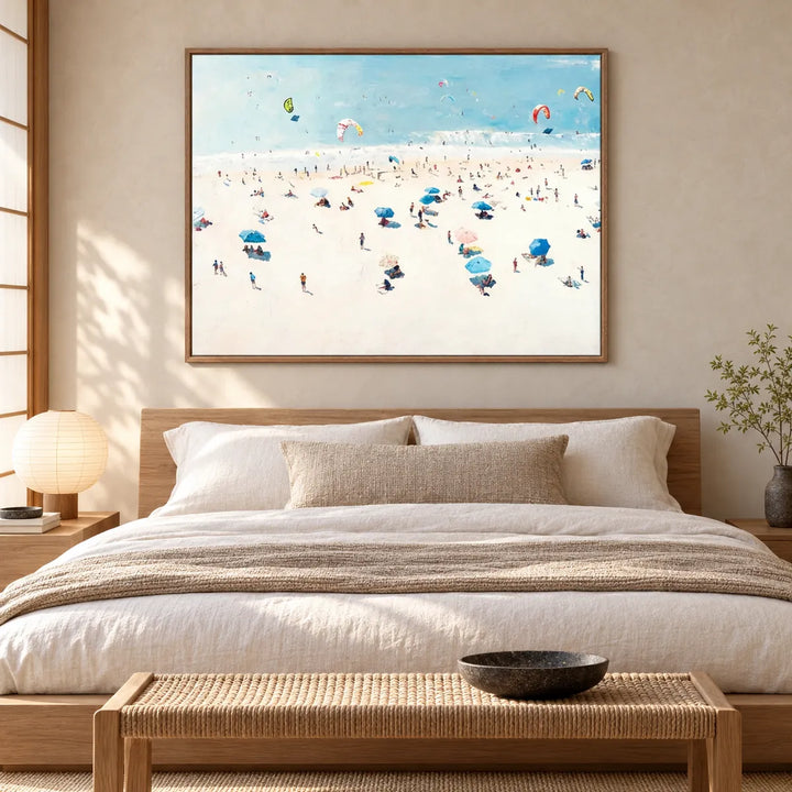 TA3011 light coffee frame in a furnished room, medium view