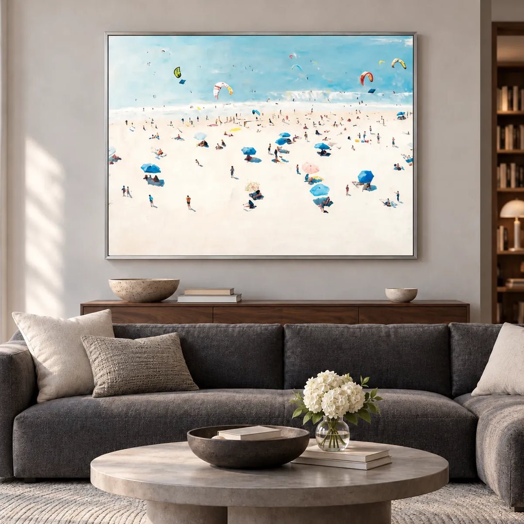 TA3011 silver frame in a furnished room, medium view