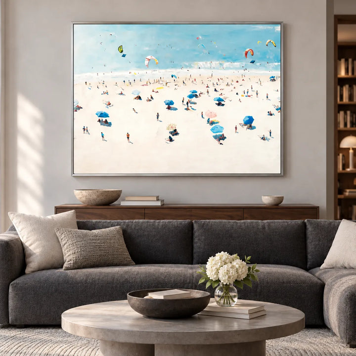TA3011 silver frame in a furnished room, medium view