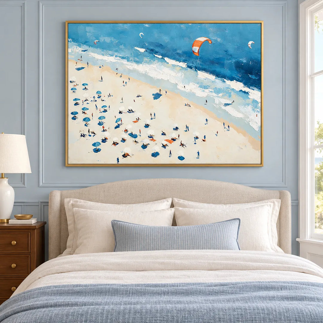 TA3012 Gold Frame in a distinct furnished home, medium view