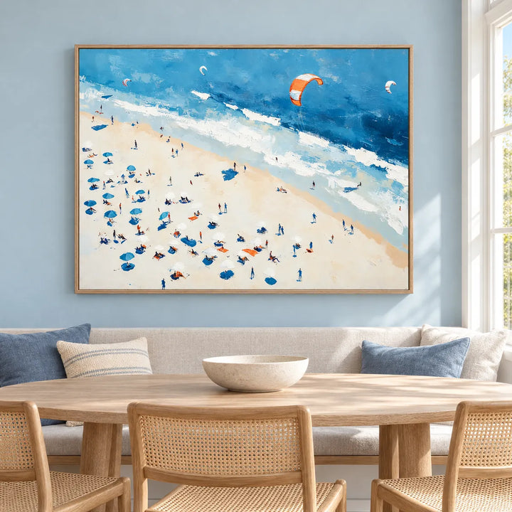 TA3012 Wood Frame in a distinct furnished home, medium view