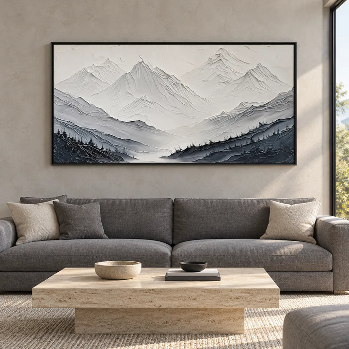 TA3014 Black Frame in a distinct furnished home, medium view