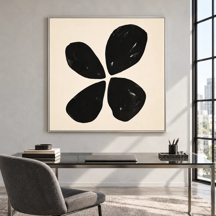 TA3017 Silver Frame in a distinct furnished home, medium view