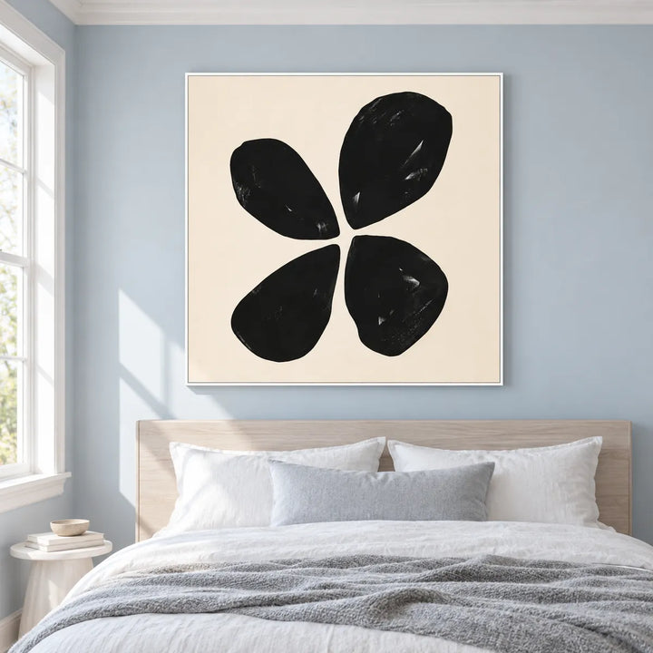 TA3017 White Frame in a distinct furnished home, medium view