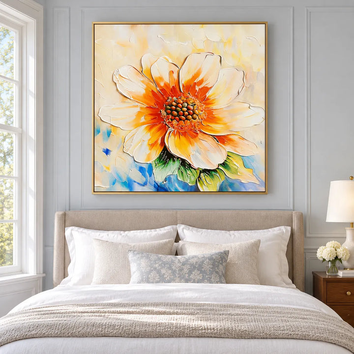 TA3019 Gold Frame in a distinct furnished home, medium view