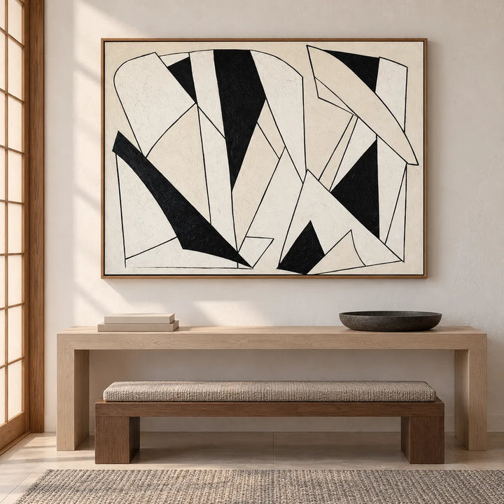 TA3020 light coffee frame in a furnished room, medium view