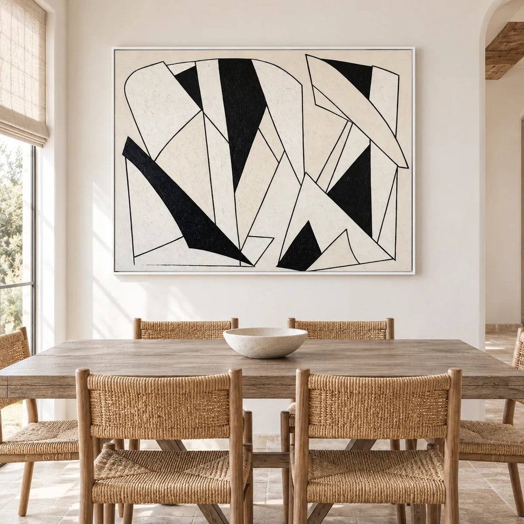TA3020 white frame in a furnished room, medium view