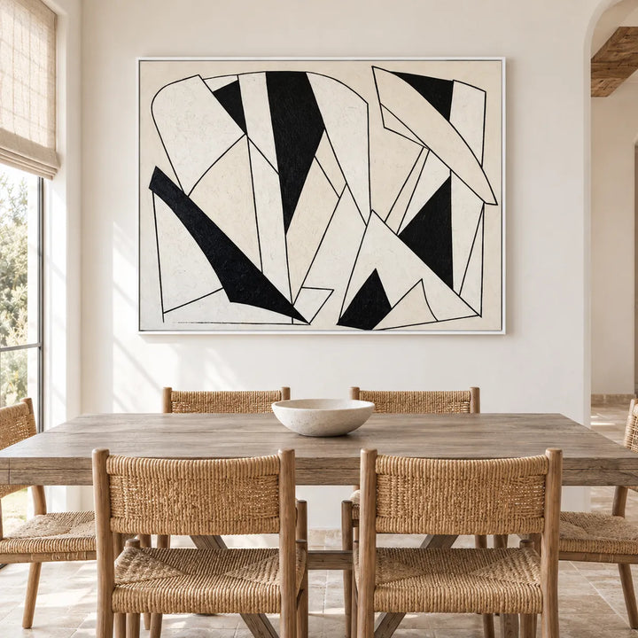 TA3020 white frame in a furnished room, medium view