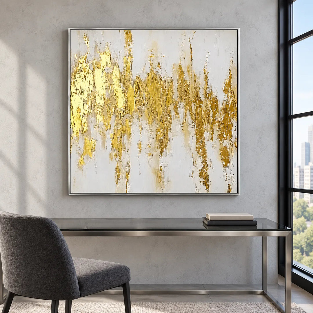 TA3026 Silver Frame in a distinct furnished home, medium view