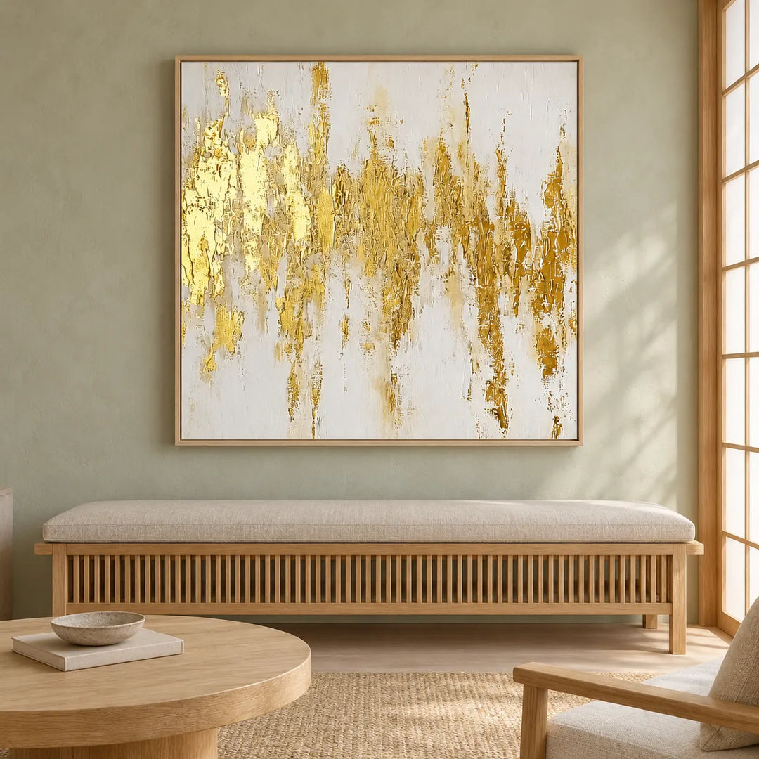 TA3026 Wood Frame in a distinct furnished home, medium view