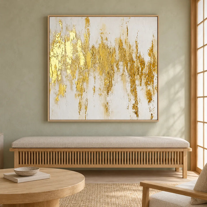 TA3026 Wood Frame in a distinct furnished home, medium view