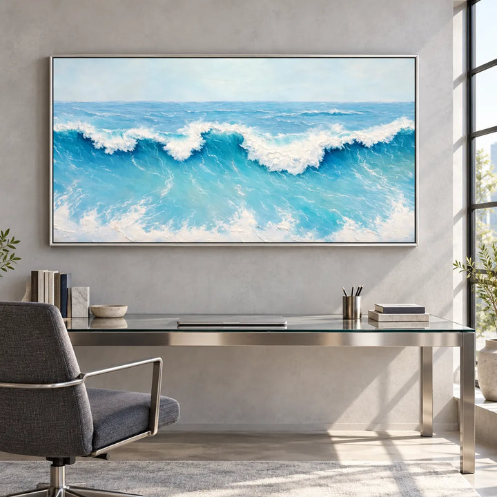 TA3031 Silver Frame in a distinct furnished home, medium view