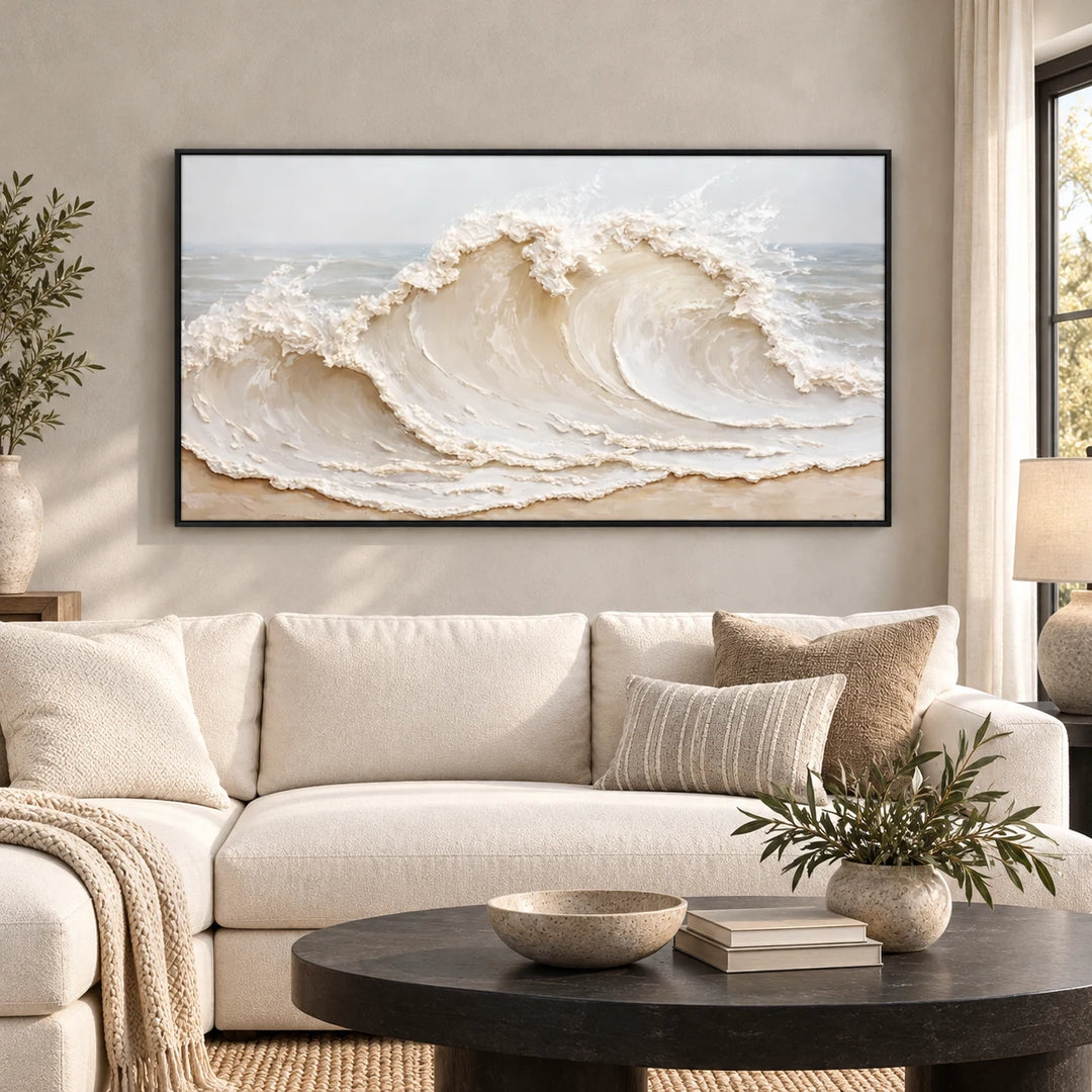 TA3032 black frame in a styled home interior, approved medium scene