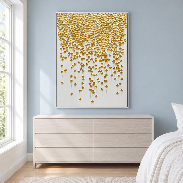 TA3043 White Frame in a distinct furnished home, medium view