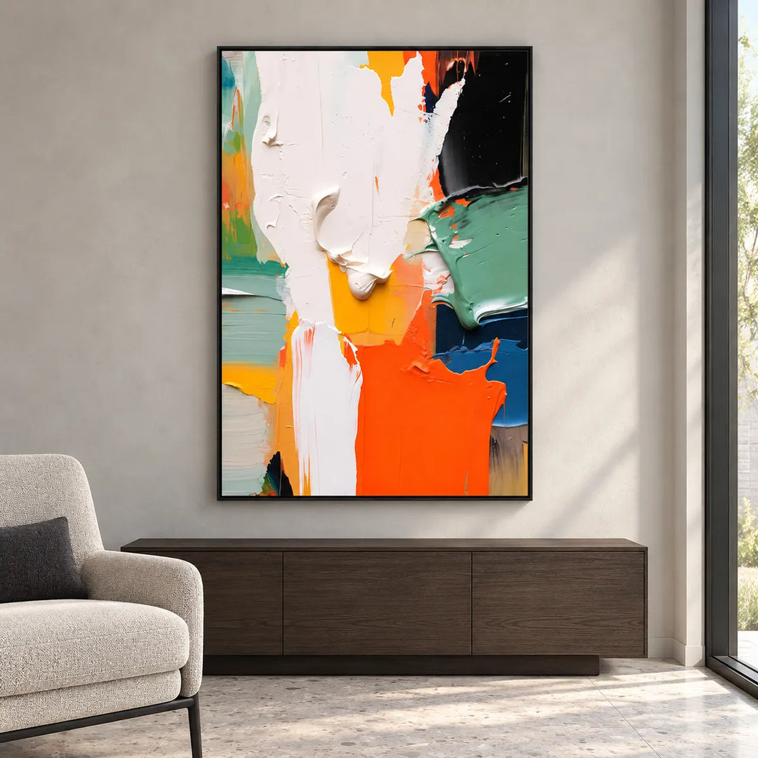 TA3046 Black Frame in a distinct furnished home, medium view