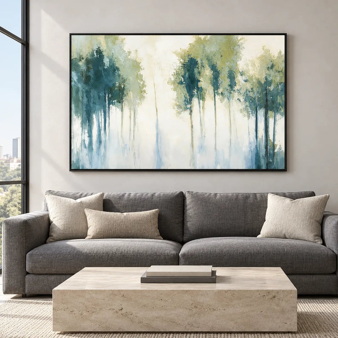 TA3048 Black Frame in a distinct furnished home, medium view