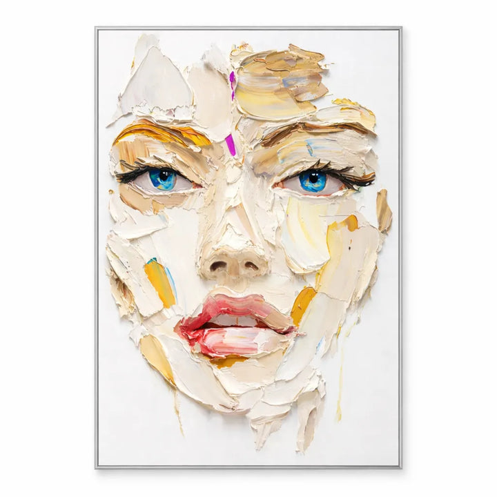 Textured Abstract Face Painting PP