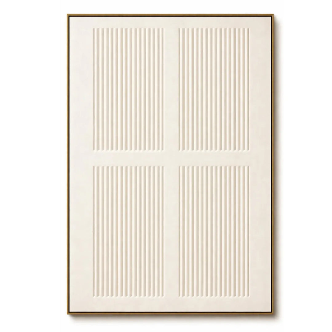 Textured Minimal Relief Wall Art TA