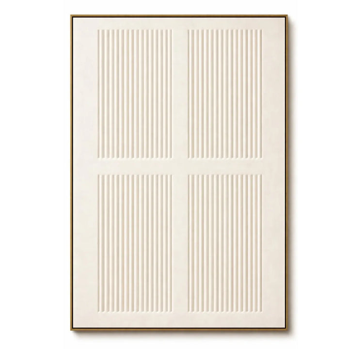 Textured Minimal Relief Wall Art TA