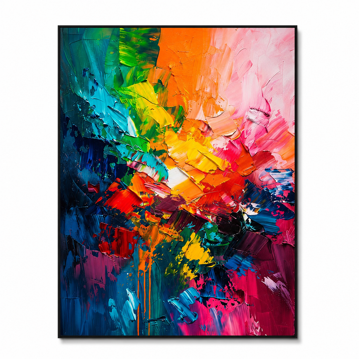 Vibrant Abstract Hand-Painted | HM