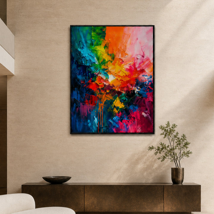 Vibrant Abstract Hand-Painted | HM