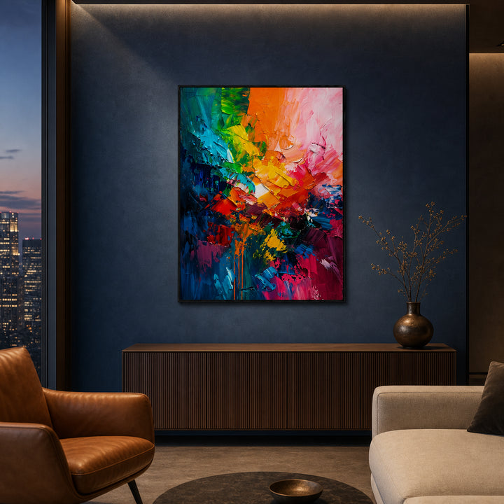 Vibrant Abstract Hand-Painted | HM