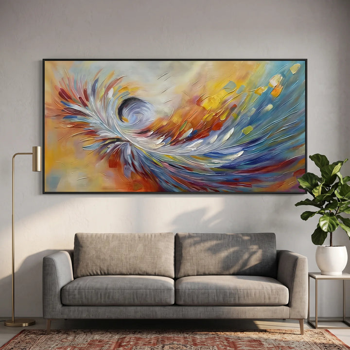 Color Flow Abstract Art AA