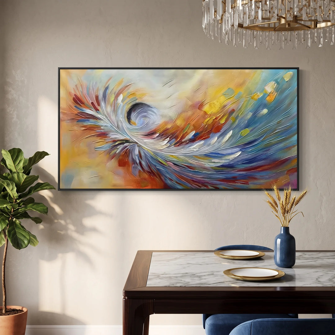 Color Flow Abstract Art AA