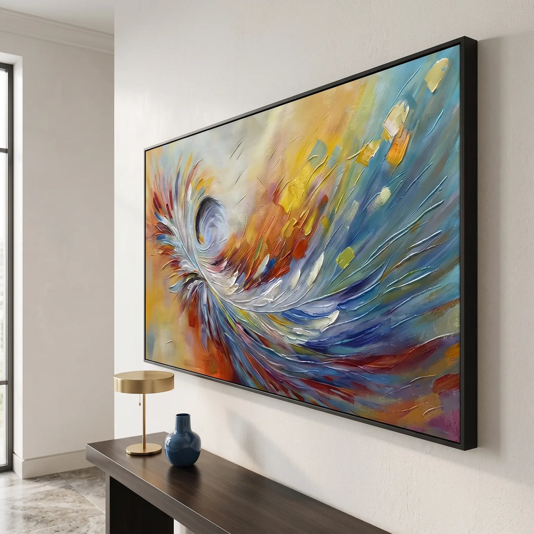 Color Flow Abstract Art AA