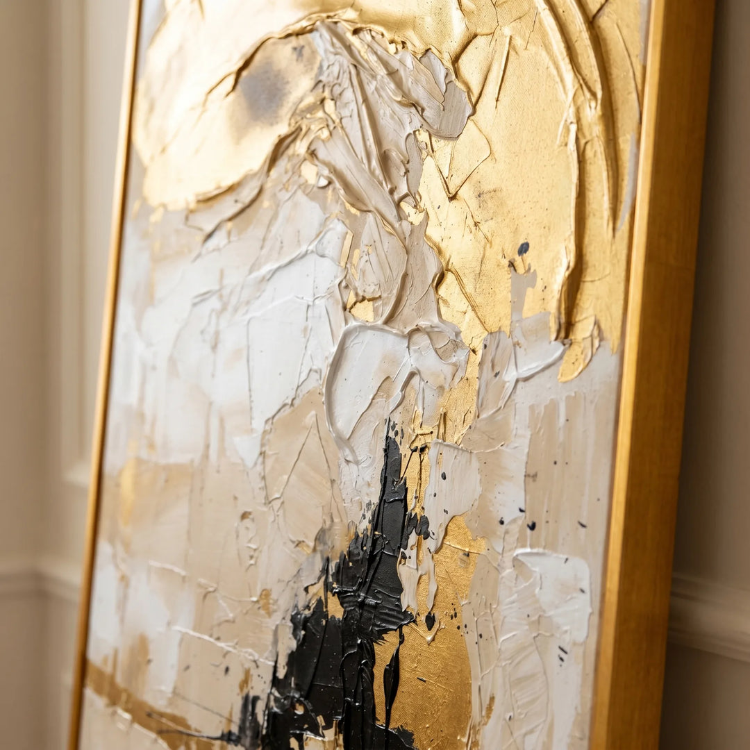Gold Abstract Wall Art AA