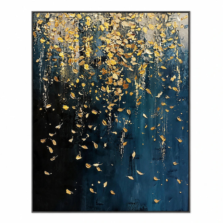Gold Speckled Abstract Wall Art AA