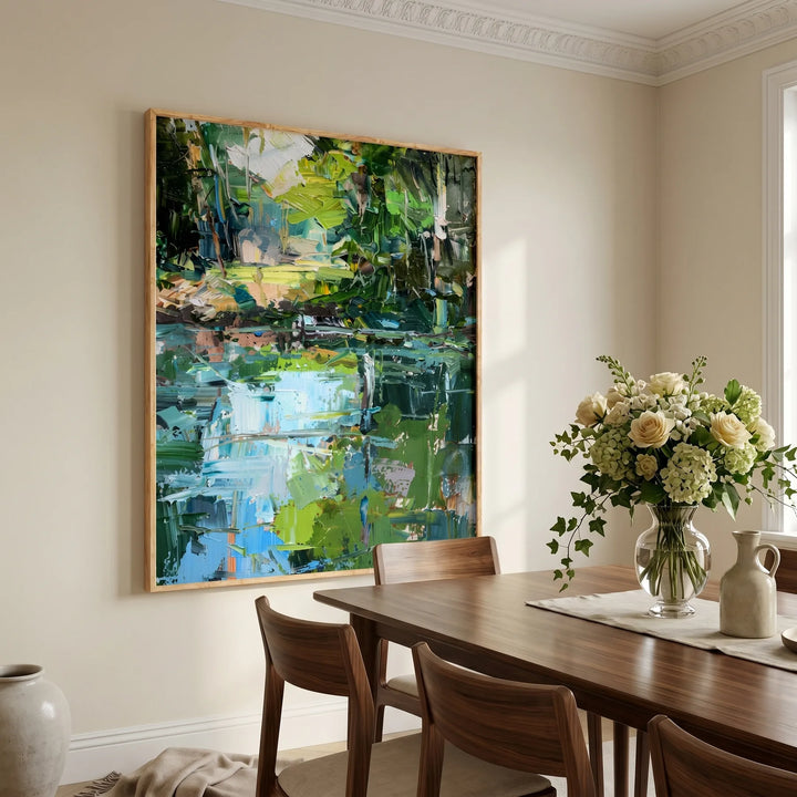 Green Garden Landscape Art AA