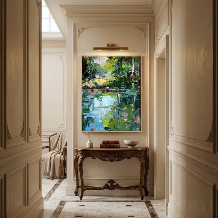 Green Garden Landscape Art AA