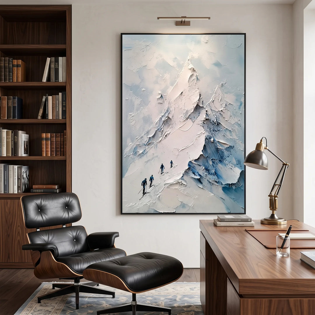Ice Peak Landscape Art AA