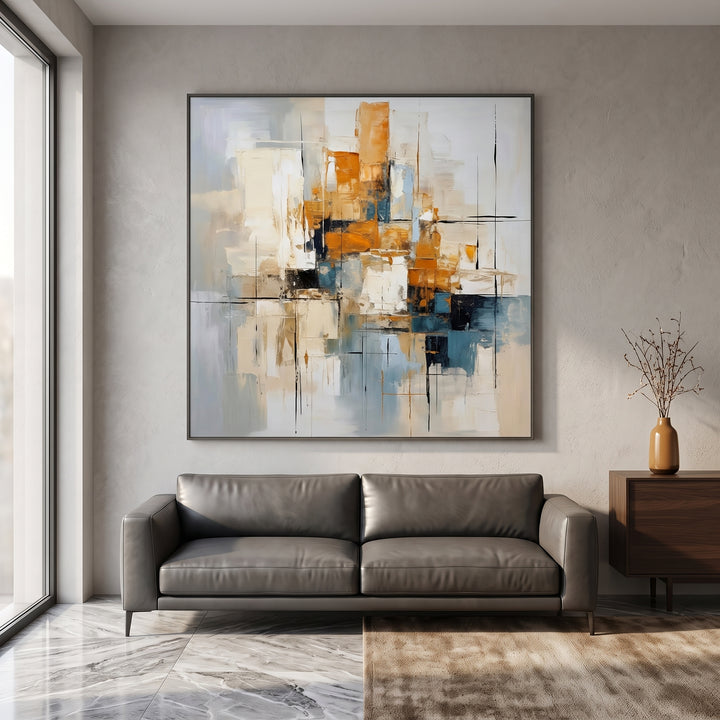Neutral Abstract Canvas AA