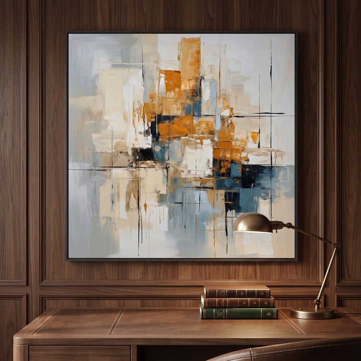 Neutral Abstract Canvas AA