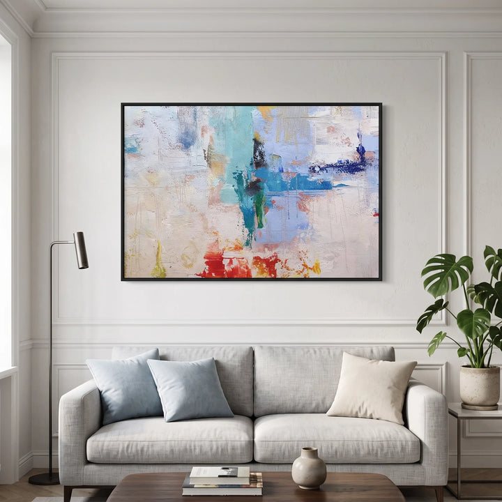 Pastel Abstract Wall Art AA