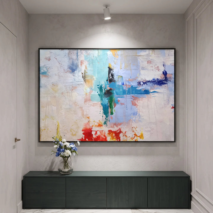Pastel Abstract Wall Art AA