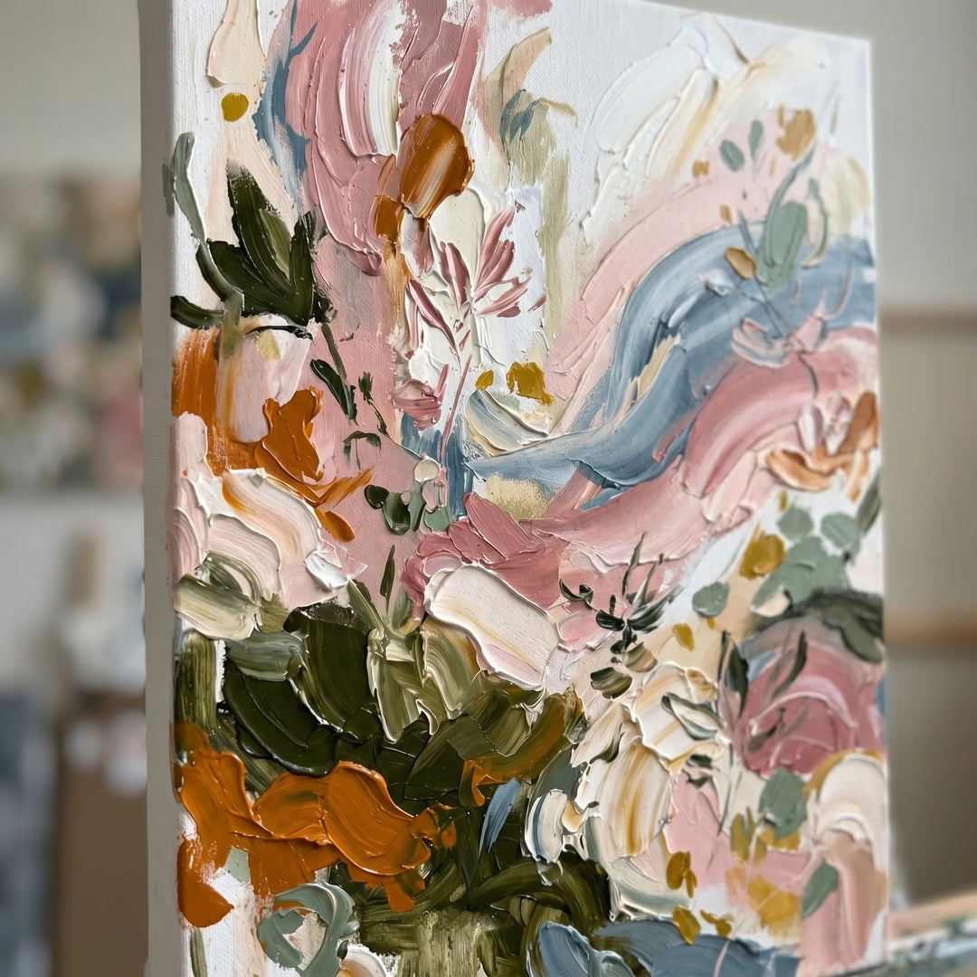 Pink Bloom Wall Art AA