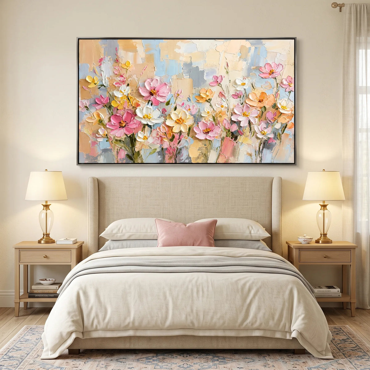 Pink Blossom Canvas Art AA#3026