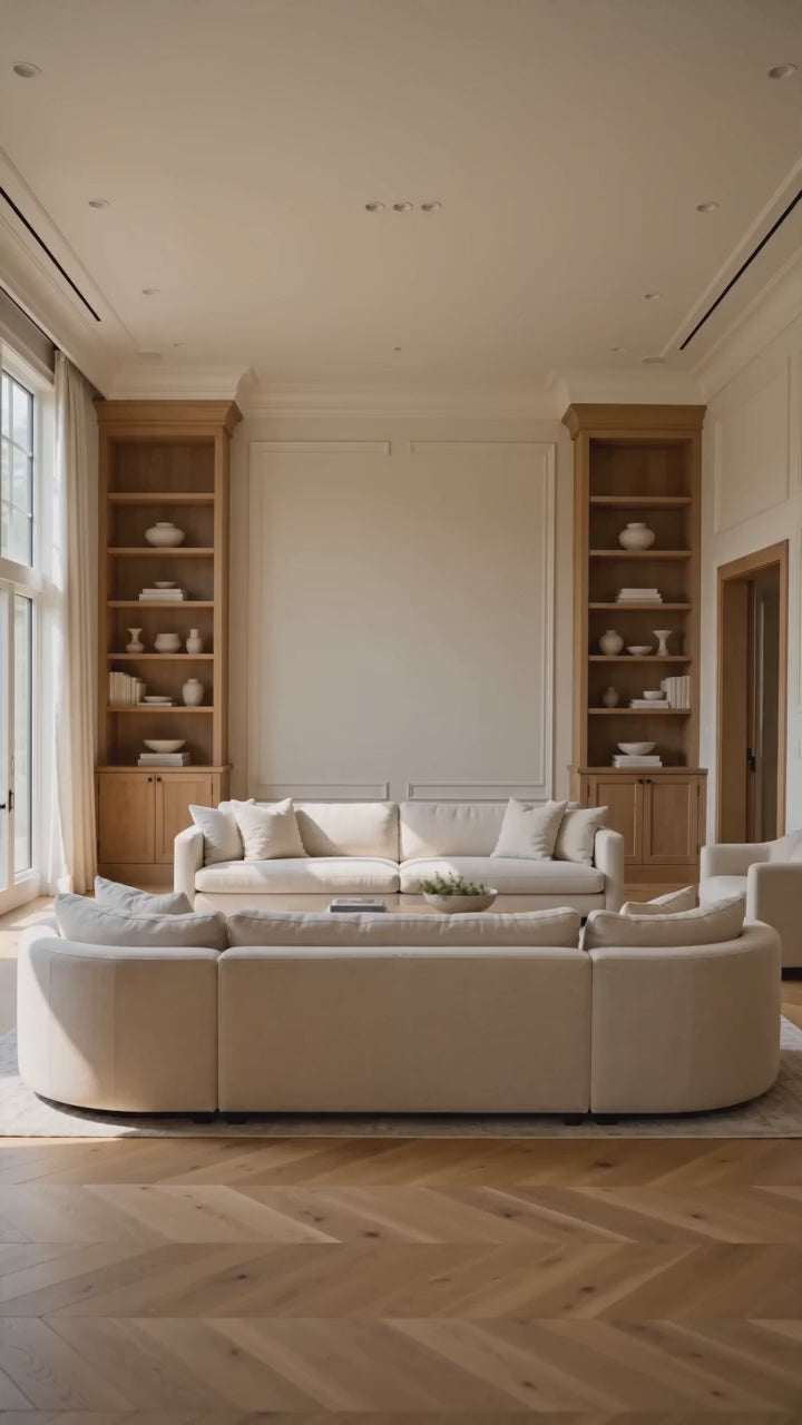 Minimalist White Rose Relief Wall Art for Modern Interior HM