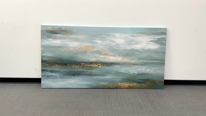 Soft Abstract Landscape Painting MT