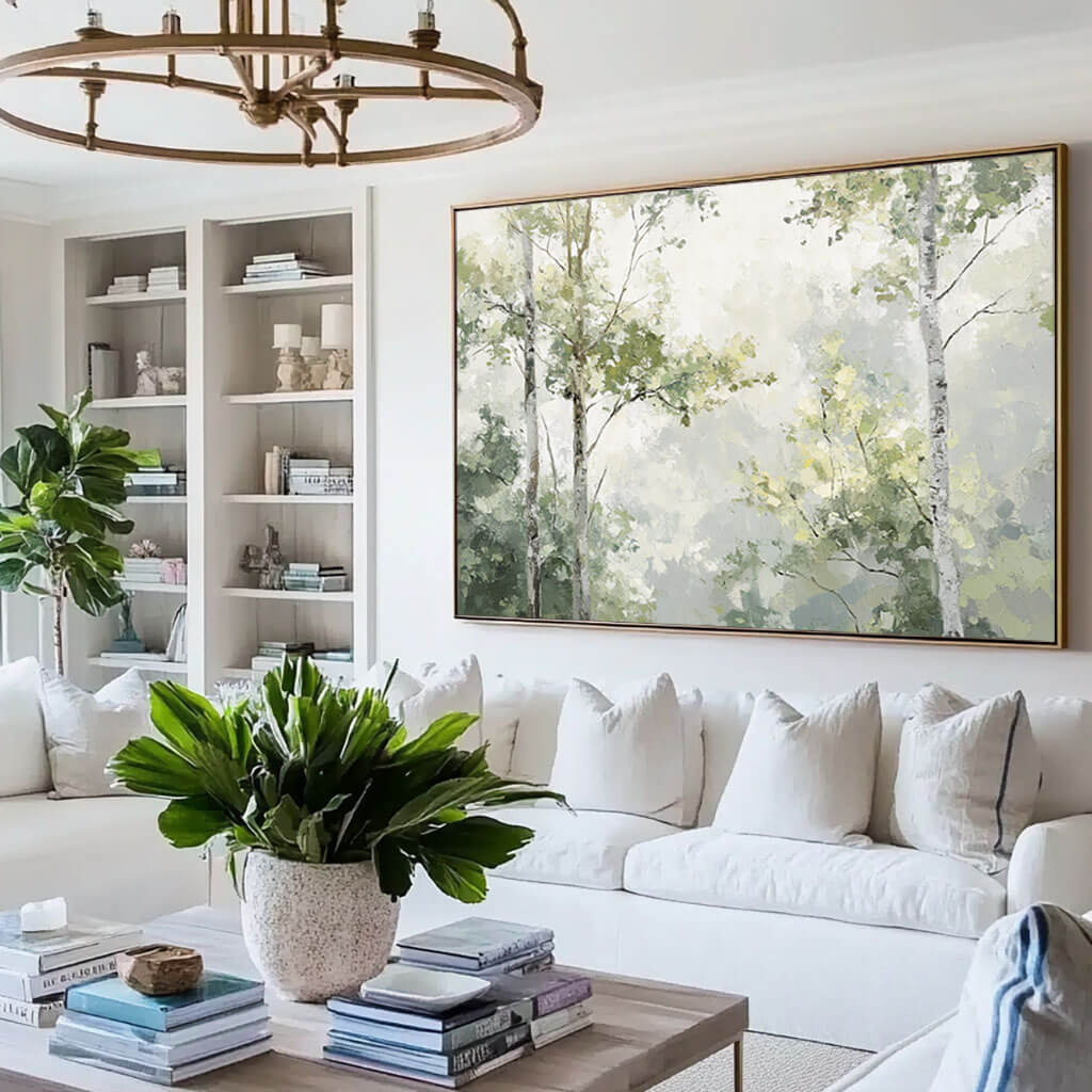 Sylvan Hush – Forest Hand-Painted Oil Painting