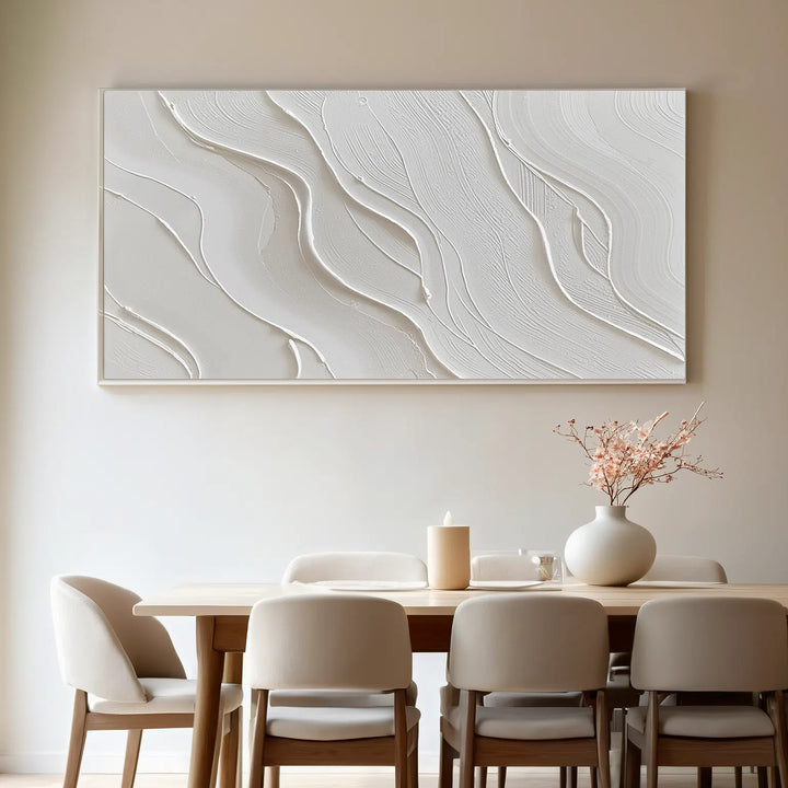 Rivulet Impasto – Wabi-Sabi Hand-Painted Oil Painting