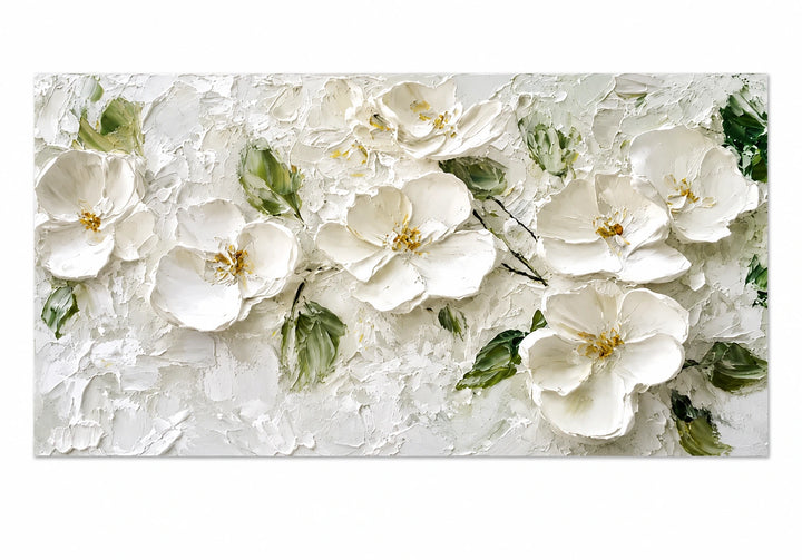 White Blossom Wall Art AA